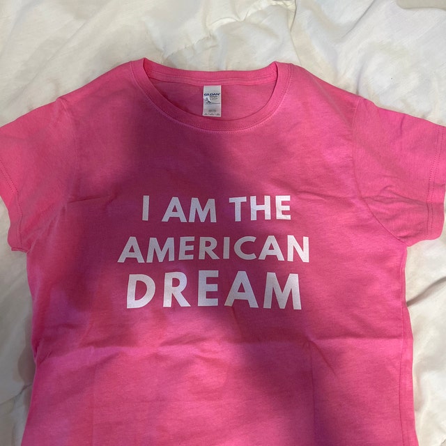 Britney Spears I Am the American Dream Tee, Y2K Slogan Tee, Cute