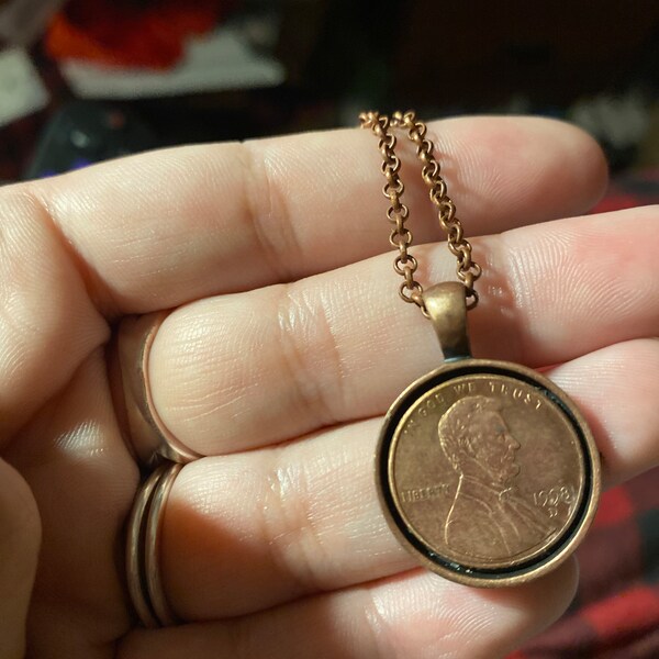1965 Australian Penny Keyring - Vintage Coin Key Chain - Birthday Gift From The Droving Dog