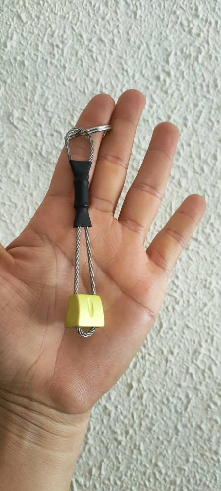 Rock Climbing Stopper Nut Keychain - Premium Quality Climber Gift