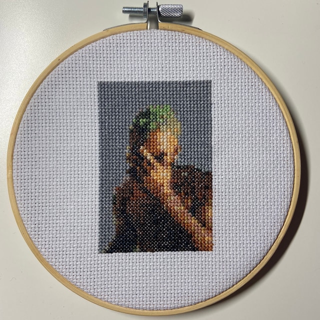 Frank Ocean Cross Stitch Pattern Blond Album Cover Art PDF