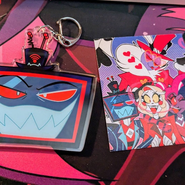 HazbinHotel ピンバッジ Voxtek 社員証 セット PREORDER- Hazbin Hotel