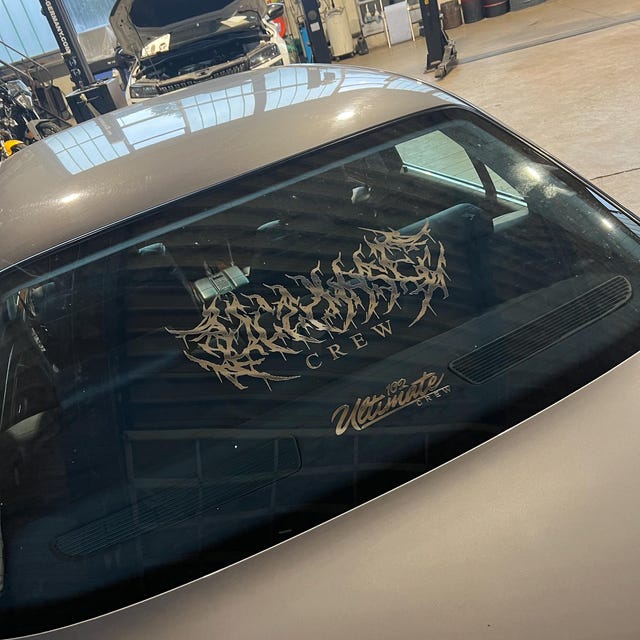 "Don't Steal Government" Funny Vinyl Sticker - Car Windscreen Decal, JDM Style - Choose Colour (Made In UK)