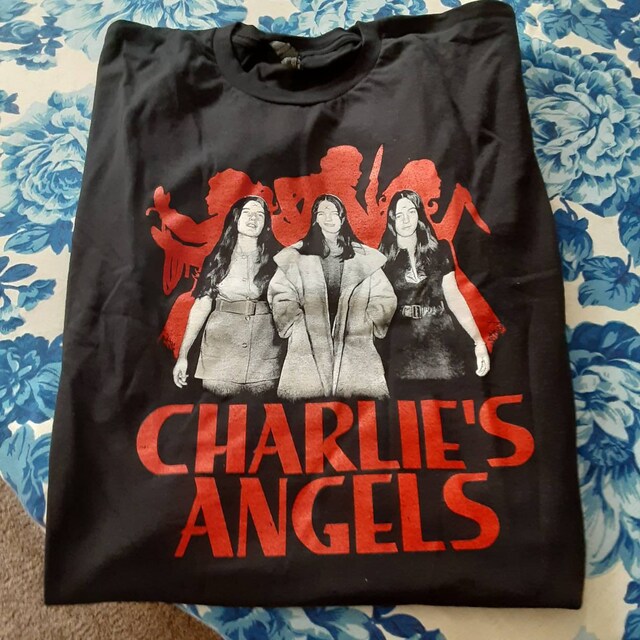Charles Manson Charlie's Angels tシャツ　XL Vintage Charles Manson Family Charlies Angels Novelty Men's