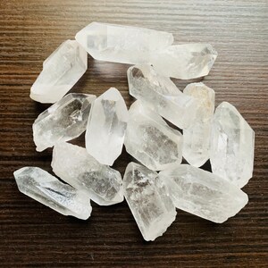 Clear Quartz Points Crystal Collection 1/2 Lb Box 8 Oz - Etsy