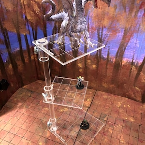 Square Grid Overlay 1 Inch Grid Dungeons and Dragons dnd and Other ...