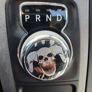Chrome Aluminum .44 Mag Revolver Gun Barrel Cylinder Dash Knob Hot Rat Street Rod 4