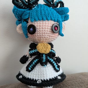 Fanmade LOL Amigurumi - LOL Gwen Crochet Doll Amigurumi, LOL Gwen