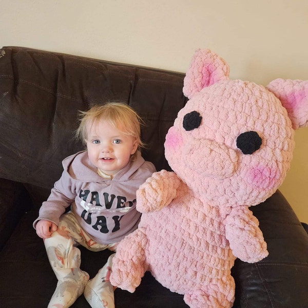 Crochet Pattern - Susu the Valentine Pig - Etsy