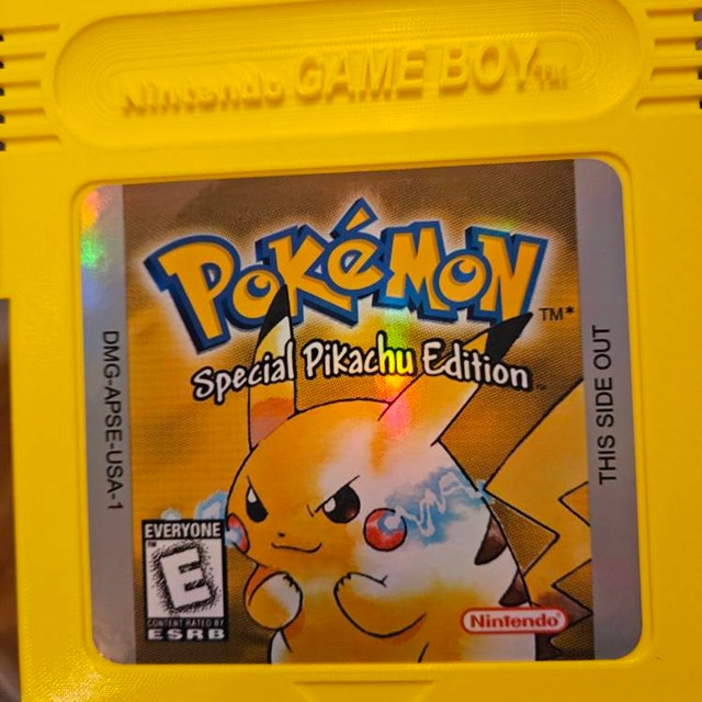 ポケモン ピカチュウ イエロー 巨大サイズ 任天堂 ゲームボーイ