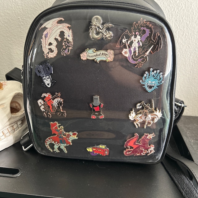 LAPELLING ITA Bag, Pin Display Backpack