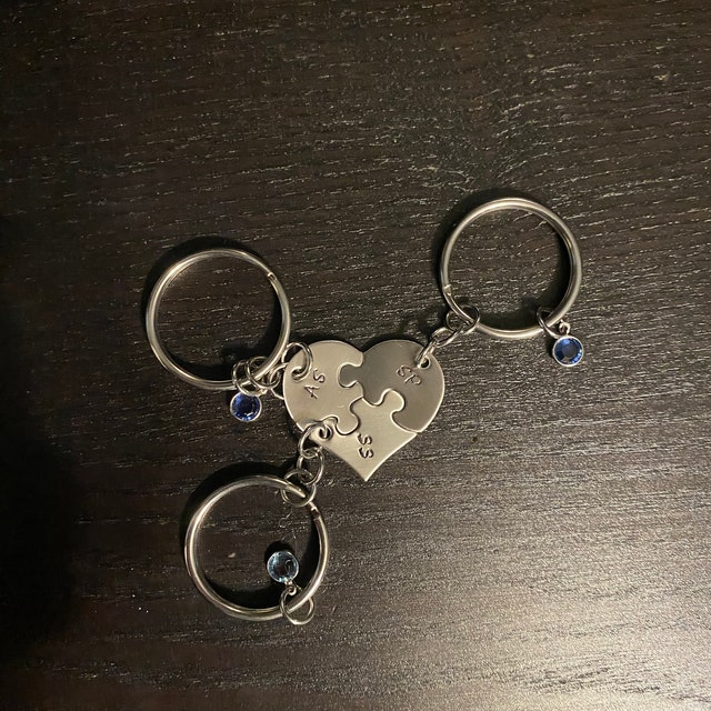 Llavero De Amistad Para Mujer - Acero Inoxidable, Regalo Para Amigas, Navidad, Cumpleaños O Graduación
