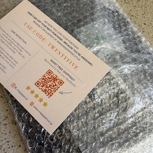 Etsy buyer added a photo of their purchase