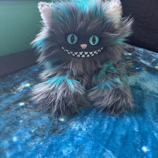 Qee Cheshire Cat Blue ver. 2体セット Toy2R Qee Cheshire Cat Blue ver. 2体セット Toy2R Qee Cheshire Cat Blue