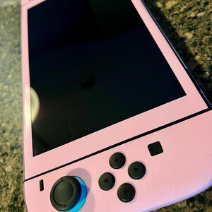 グリッター パステルカラー スキンシール Nintendo Switch 2 標準 OLED