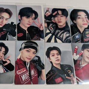 Stray Kids SKZ Rock Star Broadcast Racer Photocard Set -preorder