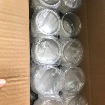 4oz Container With Lids 50 Pack Clear Plastic Round Storage - Etsy