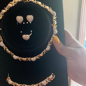Hugs and Kisses Necklace Set 18k Gold Filled Layered | Etsy Hugs and Kisses Necklace Set 18k Gold Filled Layered | Etsy