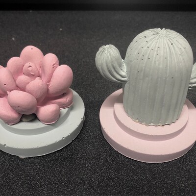 Set of Diffuser Stones Aroma Stones Concrete Rocks Gems Cement Gift ...