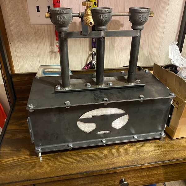 Diamondback Ironworks Series 1 Three Burner Gas Forge Blacksmith ...