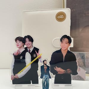 Jimin V 95line Photo Frame Keychain Keyring | BTS Vmin