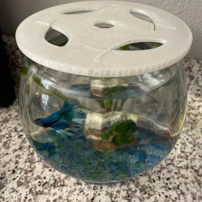 Custom 3D Printed Fish Bowl Cover - Etsy