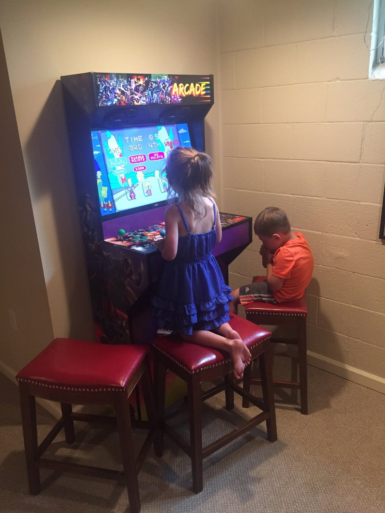 Arcade setup shared by Brandon Richards