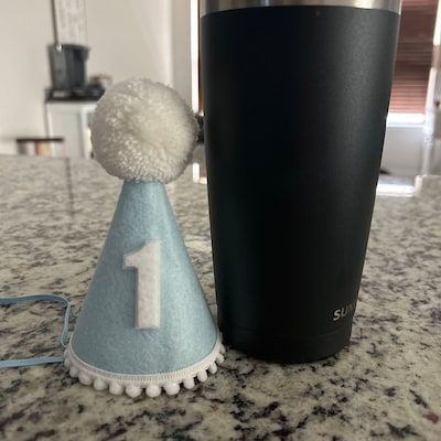 First Baby Boys Hat Light Blue