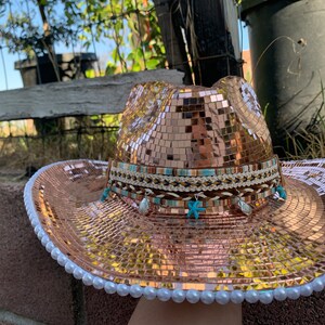 Sombrero caoboy espejos