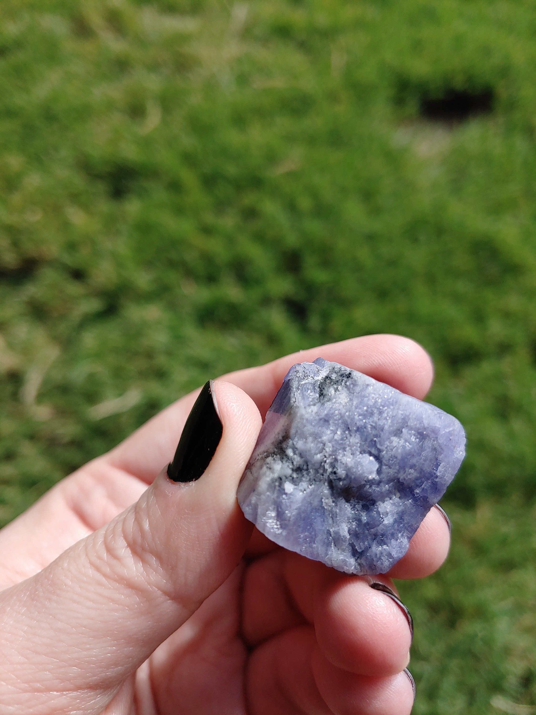 Raw Tanzanite Chunks In Many Sizes