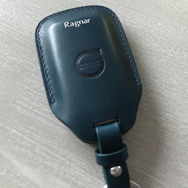 Handmade Leather Volvo/polestar Car Key Case.leather Car Key Fob Cover,  Remote Key Case,car Keychain,smart Key Leathercase.gift,personalized 
