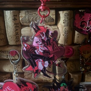 Hazbin Hotel Valentine's Ship Keychains (READ DESCRIPTION) - Etsy