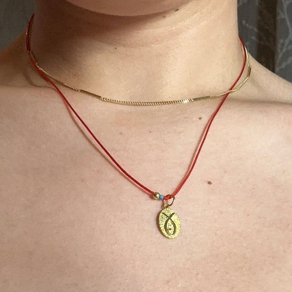 Fish Tail 925 Silver Custom Photo Name Projection Necklace