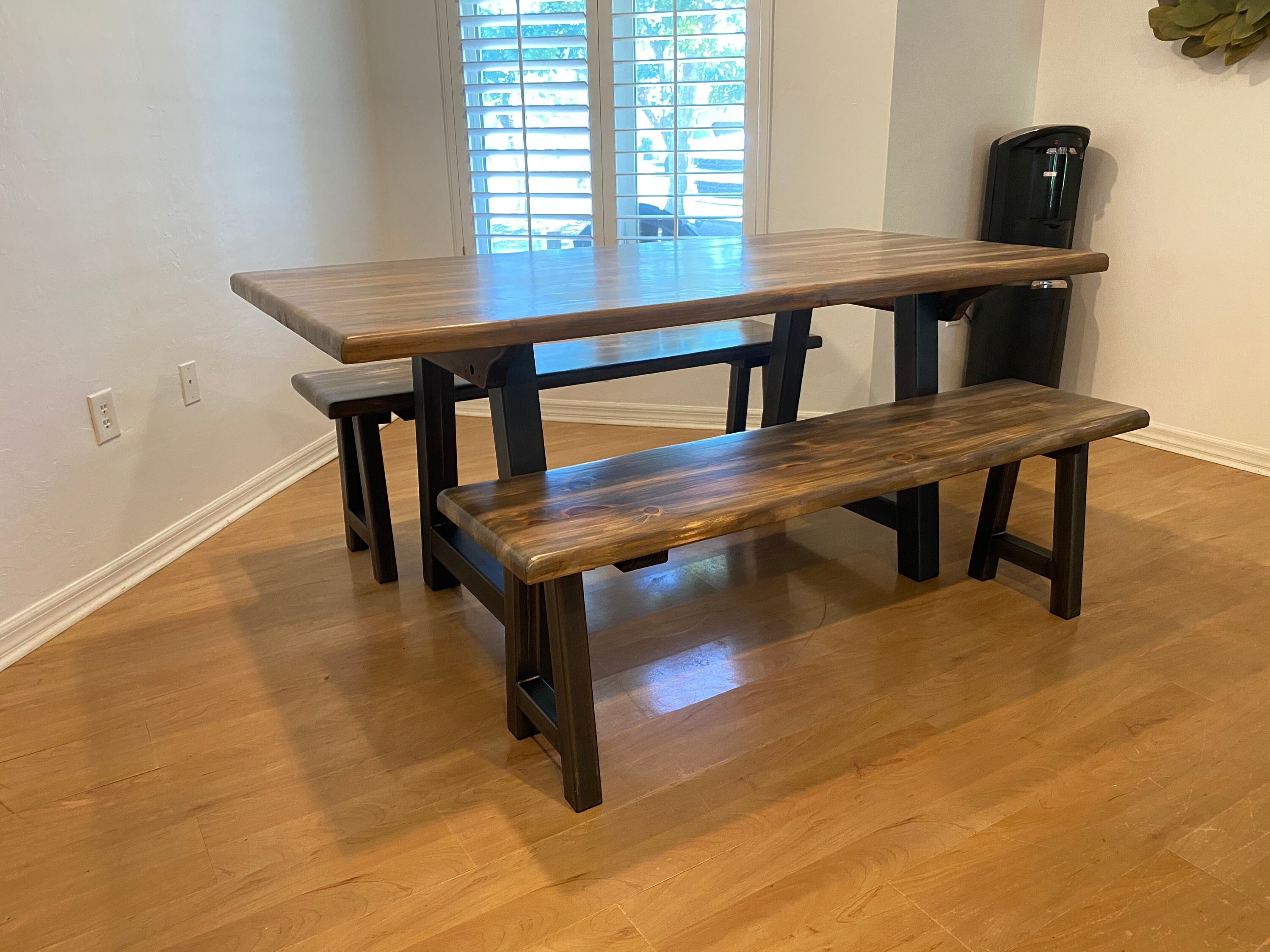 Farmhouse Metal Table Legs , Industrial, AShaped