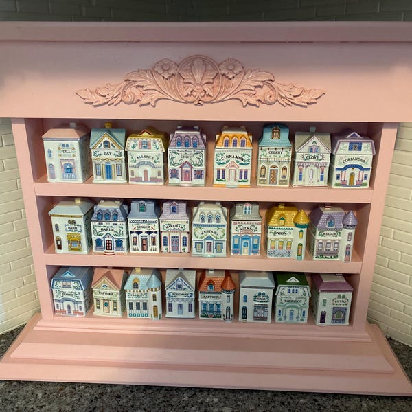 Lenox Spice Village Display Rack: Victorian Style, Handcrafted, Made in ...