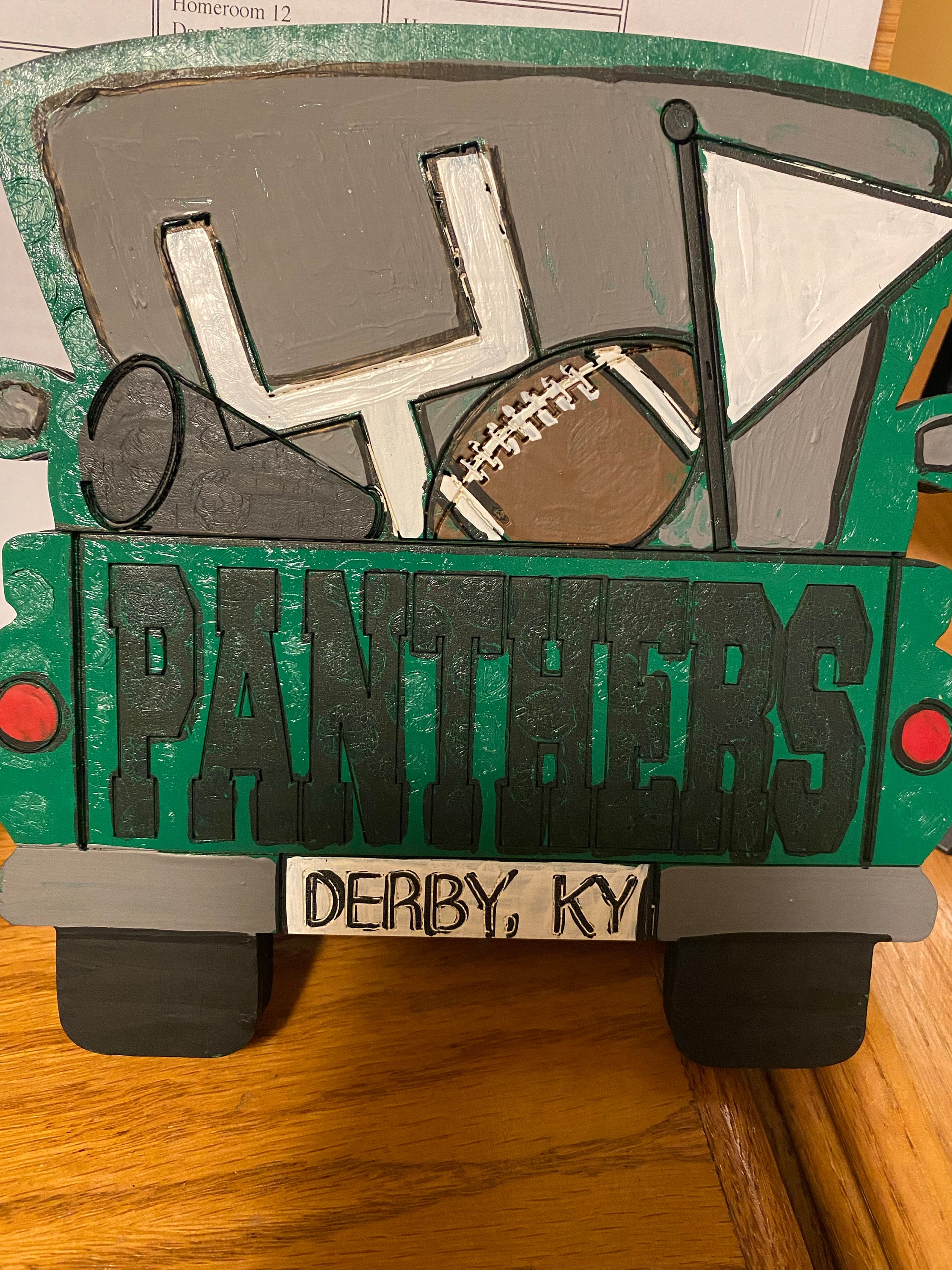football tiered  tray decor/football decor/football signs/tiered tray signs/football tiered tray/Football decor/Football tray decor