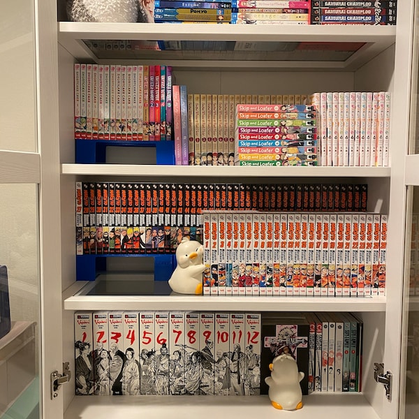 RPB3D / Manga/anime Book Shelf Riser/organizer, DVD/CD / Storage ...