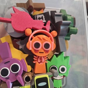 Sprunki - フェーズ2 - フルセット（蓄光タイプ6個入り） - Etsy 日本