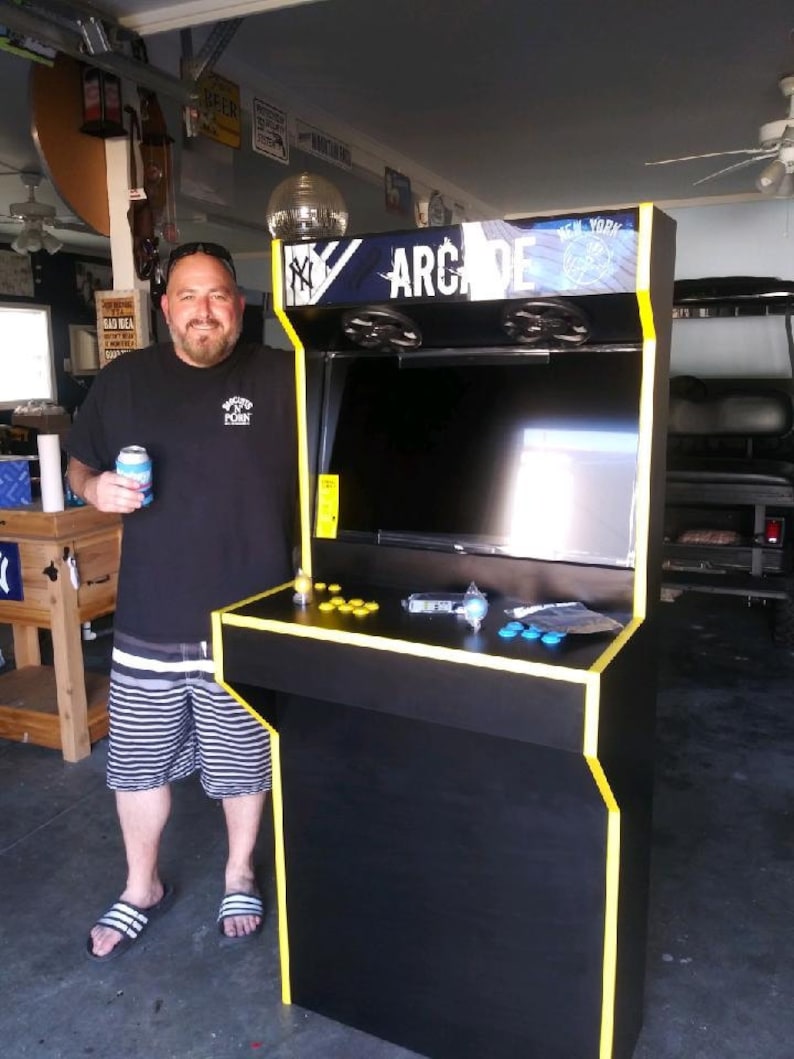 Arcade setup shared by Margaret Soto