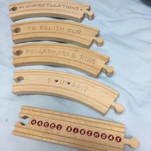 personalised brio train