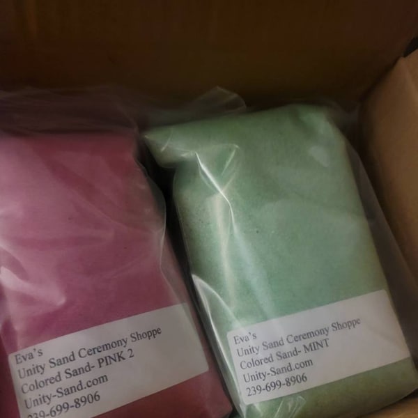 Unity Color Sand 1 Lb Bags Unity Sand
