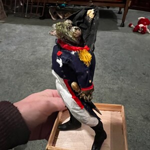 Rat Taxidermie Punk Rock Star - Cabinet De Curiosité - Fabriqué En France - Neuf