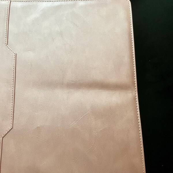 Vintage A4 Crazy Horse Leather Portfolio for Men, Personalized Office ...