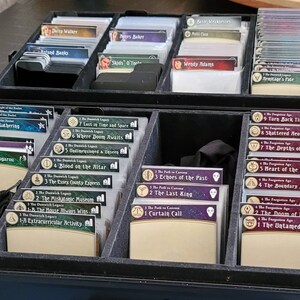 High Quality Unique Printed Cards Details about   Arkham Horror LCG Deck Box Dividers 