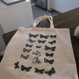 MC Butterfly 18in x 18in Tote Bag