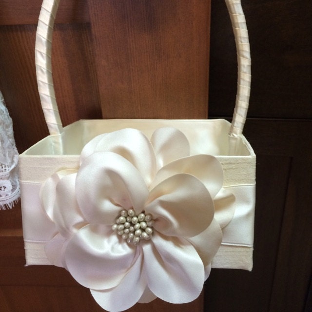 Flower Girl Basket only Custom Made Etsy