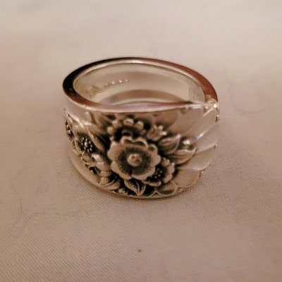 Spoon Ring the jubilee Spoon Ring 1953 Handmade From Authentic, Vintage ...