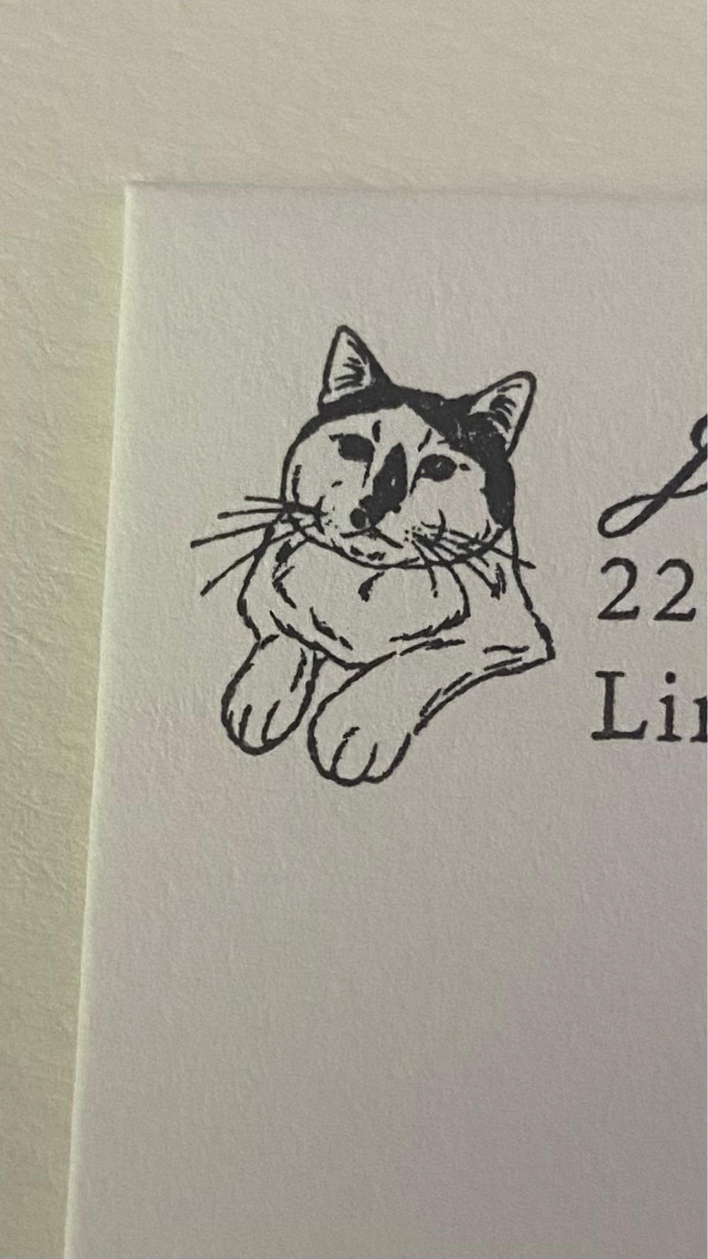 Custom Pet Portrait Address Stamp - Personalized Return Address Stamp for Pet Lovers | Unique Cat & Dog Stamp Gift