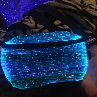 Light up Rave Mask for Women / Dust Mask / Fiber Optic Mask / Cool Mask ...