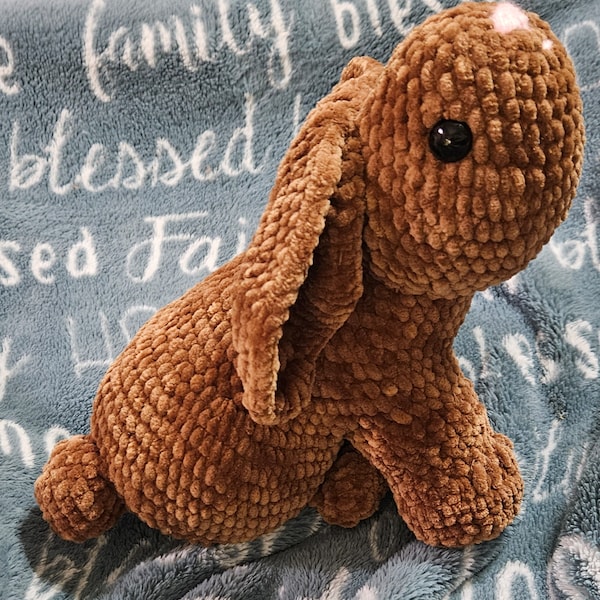 Big and Small Bunny Crochet Pattern Easter Décor Crochet PDF English - Etsy