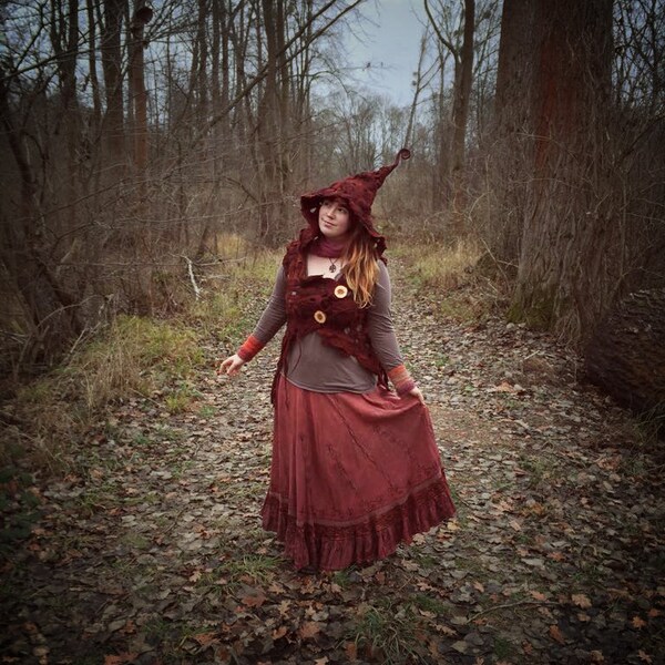 Nuno Felted Tree Roots Skirt/shawl-pixie Belt-woodland Costume-nymph ...